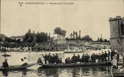 CPA Andrezieux Joutes sur la Loire TOP