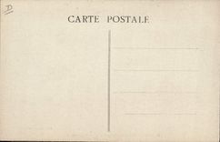 Vintage Postcard Rocks of Condrieu the tournaments SIGNAL