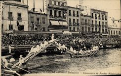 Vintage Postcard This Contest of regional tournaments