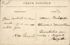 Vintage Postcard This general Sight of the Cettoises tournaments and Quai of Bosc