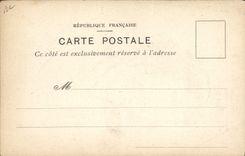 Vintage Postcard Mrs. Jane Doe Theaters of Montparnasse of the Goblins and Grenelle