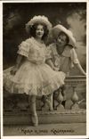 CPA Reba & Inez Kauffmaunn Autographe