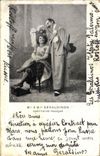 CPA Mr et Mme Geraldinos Duettistes francais 