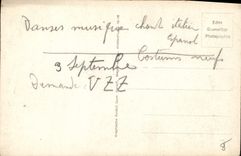 Vintage Postcards 2 Perestos Musikal Gesangs Tanzakt