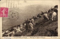 CPA St Honore les Bains Paturage du Mont Genievre 
