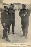 CPA Militaria Nos chefs General de Castelnau Joffre Pau 