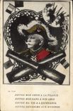 CPA Militaria Joffre mon coeur a la France 