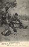 CPA Militaria Georges Scott Correspondance militaire 