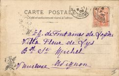 Vintage Postcard Jacob Meditation