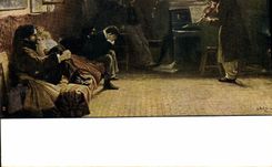 Vintage Postcard Balestrieri Beethoven