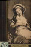 CPA Mme Vigee Le Brun et sa fille 