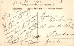 Postal Rousseau Salida de taladro Fontainebleau