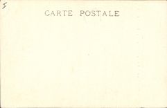 Postal Chantillí Vagar Conde Srta. de Clermont a las Aguas de Chantillí Nattier