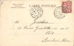 CPA Folklore Botrel Enfant 