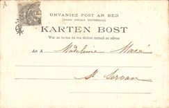 CPA Folklore Les chansons de Botrel illustrees Les filles de chez nous 