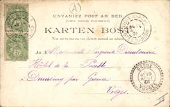 CPA Folklore Bretagne Les petits metiers populaires Filandiere 