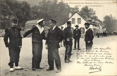 CPA Folklore Les chansons de Botrel illustrees La Fanchette Marins 