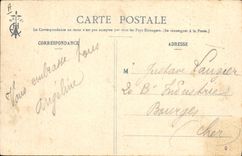 CPA Folklore Les chansons de Botrel illustrees Le fil Casse Marin 