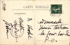 CPA Folklore Les chansons de Botrel illustrees Cholet Le mouchoir rouge 