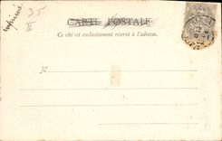 CPA Folklore Botrel Le pont de la fontaine des eaux 