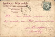 CPA Fantaisie Fleurs 