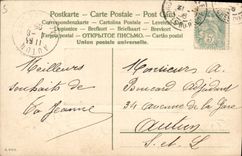 CPA Fantaisie Fleurs Femme 