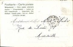 CPA Fantaisie Fleurs Colombes 