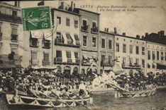 Vintage Postcard This Cettoises Tournaments a skilled of lance