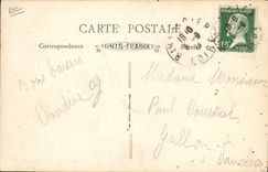 Postal Orilla de Gier los festivales naúticos sobre la cuenca del canal