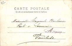 Postal las Estas luchas Cettoises en Guardia