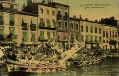 Vintage Postcard This Cettoises Tournaments