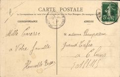 Vintage Postcard This Cettoises Tournaments