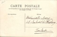 Vintage Postcard This general Sight of the Tournaments