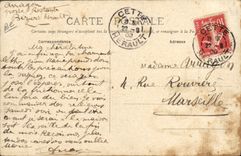 Vintage Postcard This Tournaments Before the meeting