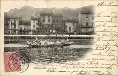 Vintage Postcard Rivets of Gier the tournament