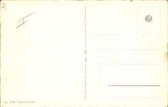 Postal Fantasia Ilustrador Paisaje Árboles