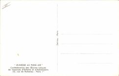 Postal Fantasia Ilustrador la venta del sello JPA el invierno Herve Moran