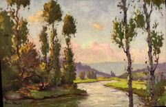 CPA Fantaisie Illustrateur Paysage