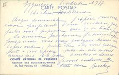 Postal Fantasia Ilustrador Niños Grandes vacaciones