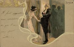 CPA Fantaisie Illustrateur Tosca