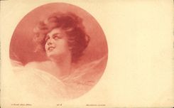 CPA Fantaisie Illustrateur Femme