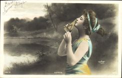Vintage Postcard Lutece