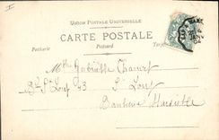 Vintage Postcard Lutece