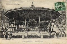 CPA Cannes Le kiosque 