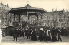 CPA Toulon Place d'armes Kiosque de musique 