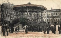 CPA Toulon Place d'armes Kiosque de la musique 