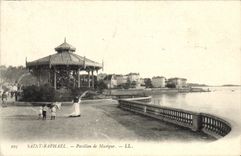 Vintage Postcard Saint Raphael House of music