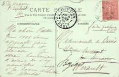 Postal Santo Raphael Pabellón de música