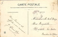 Postal Toulouse Concierto al Gran Redondo Quiosco