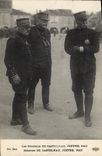 CPA Militaria Les generaux de Castelnau Joffre pau 
